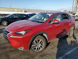 Salvage cars for sale at Van Nuys, CA auction: 2015 Lexus NX 300H