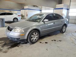 Volkswagen salvage cars for sale: 2002 Volkswagen Passat GLX