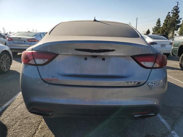 2016 Chrysler 200 S