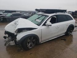 Salvage cars for sale at Grand Prairie, TX auction: 2015 Audi A4 Allroad Premium Plus