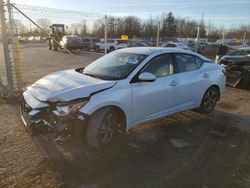 Nissan salvage cars for sale: 2022 Nissan Sentra SV