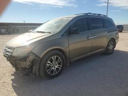 2012 Honda Odyssey EXL en venta en Andrews, TX