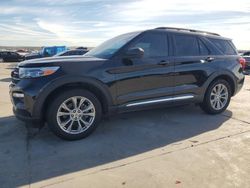 Salvage cars for sale at Grand Prairie, TX auction: 2020 Ford Explorer XLT