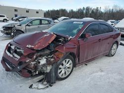 Salvage cars for sale at Cookstown, ON auction: 2015 Subaru Legacy 2.5I Premium