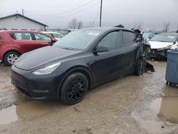 Salvage cars for sale at Pekin, IL auction: 2021 Tesla Model Y