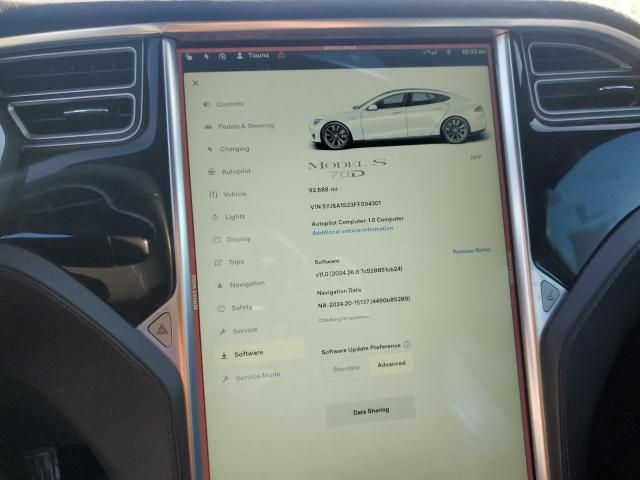 2015 Tesla Model S 70D