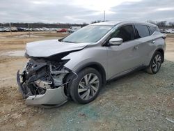 Nissan Murano salvage cars for sale: 2021 Nissan Murano SL