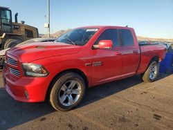 Salvage cars for sale at North Las Vegas, NV auction: 2014 Dodge RAM 1500 Sport