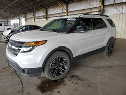 Salvage cars for sale at Phoenix, AZ auction: 2015 Ford Explorer Sport