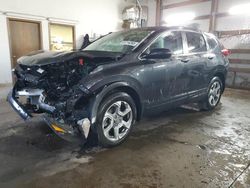 Salvage cars for sale at Pekin, IL auction: 2018 Honda CR-V EXL