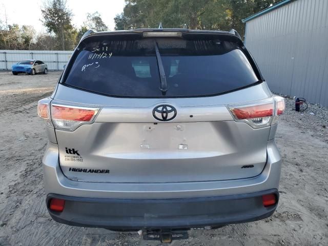 2015 Toyota Highlander LE