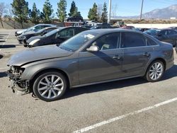 Salvage cars for sale at Rancho Cucamonga, CA auction: 2014 Audi A4 Premium