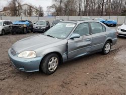 Honda Civic salvage cars for sale: 1999 Honda Civic EX