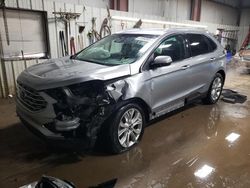 Salvage cars for sale at Elgin, IL auction: 2020 Ford Edge Titanium