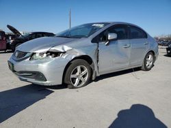 Salvage cars for sale from Copart Grand Prairie, TX: 2014 Honda Civic LX