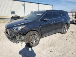 Salvage cars for sale at auction: 2018 Hyundai Santa FE SE Ultimate