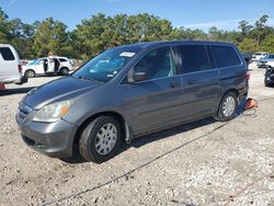 Salvage cars for sale at Houston, TX auction: 2007 Honda Odyssey LX