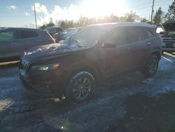 Jeep salvage cars for sale: 2019 Jeep Cherokee Latitude Plus