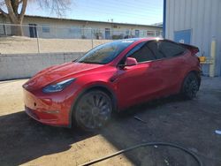 Salvage cars for sale at Albuquerque, NM auction: 2021 Tesla Model Y