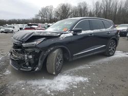 Salvage cars for sale from Copart Glassboro, NJ: 2022 Acura MDX Technology