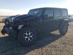 Jeep Wrangler salvage cars for sale: 2021 Jeep Wrangler Unlimited Rubicon