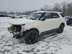 Salvage cars for sale at Ellwood City, PA auction: 2017 Ford Explorer XLT