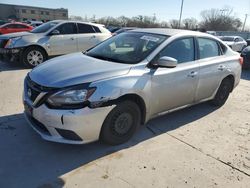 Nissan salvage cars for sale: 2016 Nissan Sentra S