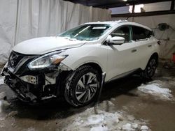 Nissan Murano salvage cars for sale: 2018 Nissan Murano S