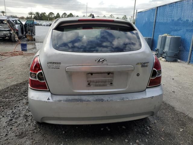 2010 Hyundai Accent Blue