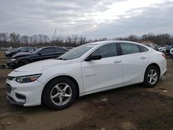 Chevrolet salvage cars for sale: 2017 Chevrolet Malibu LS