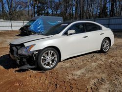 Salvage cars for sale at Austell, GA auction: 2013 Nissan Maxima S