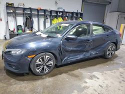 Salvage cars for sale at Candia, NH auction: 2018 Honda Civic EX