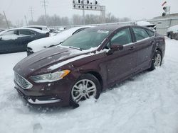 Ford Fusion salvage cars for sale: 2018 Ford Fusion SE