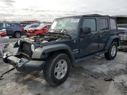 Salvage cars for sale at Cahokia Heights, IL auction: 2018 Jeep Wrangler Unlimited Sport