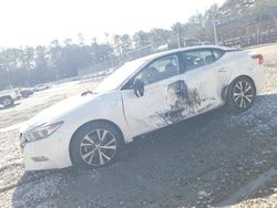 Salvage cars for sale at Ellenwood, GA auction: 2017 Nissan Maxima 3.5S