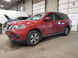 Salvage cars for sale from Copart Blaine, MN: 2017 Nissan Pathfinder S