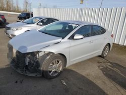 Salvage cars for sale at Portland, OR auction: 2018 Hyundai Elantra SEL