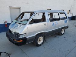 Buy Salvage Cars For Sale now at auction: 1987 Toyota Van Wagon Cargo