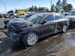 Carros salvage sin ofertas aún a la venta en subasta: 2013 Honda Accord EX