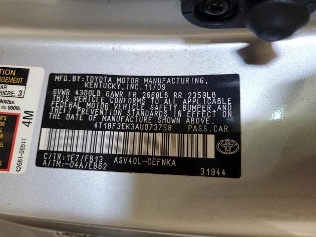 2010 Toyota Camry Base