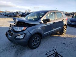 Salvage cars for sale from Copart West Warren, MA: 2018 Ford Ecosport S