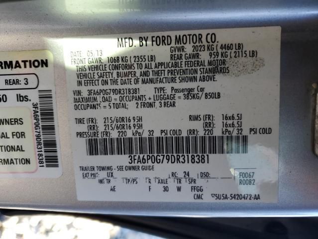 2013 Ford Fusion S