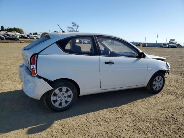 2010 Hyundai Accent Blue