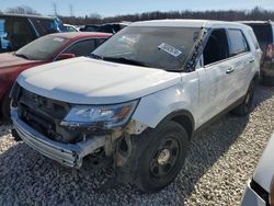 Salvage cars for sale at Memphis, TN auction: 2018 Ford Explorer Police Interceptor