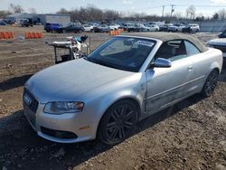 Audi salvage cars for sale: 2007 Audi S4 Quattro Cabriolet