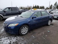 Carros salvage a la venta en subasta: 2009 Toyota Camry Hybrid