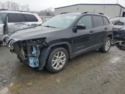 Salvage cars for sale at Spartanburg, SC auction: 2017 Jeep Cherokee Sport