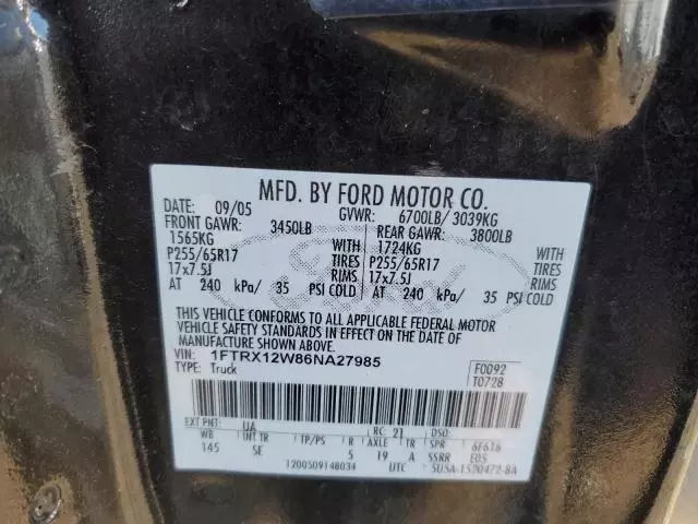 2006 Ford F150