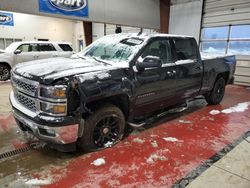 Chevrolet Silverado k1500 lt salvage cars for sale: 2015 Chevrolet Silverado K1500 LT