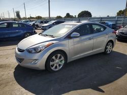 Salvage cars for sale at Miami, FL auction: 2013 Hyundai Elantra GLS